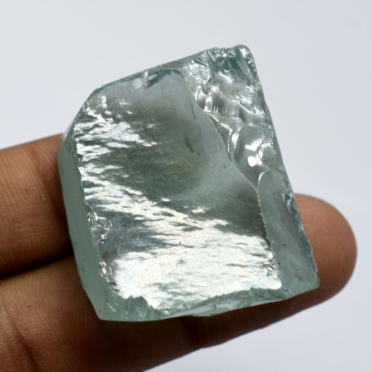 CERTIFIED 328.70 Ct Natural Blue Aquamarine Uncut Rough Loose Gemstone