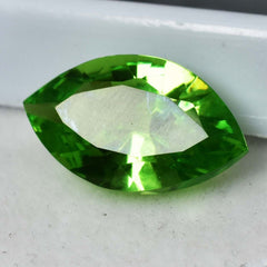 NATURAL Green PERIDOT 8.32 Ct CERTIFIED Marquise Cut Loose Gemstone