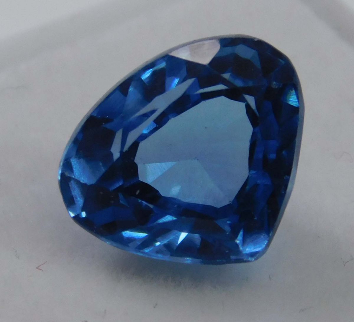 Ceylon Natural Sapphire CERTIFIED Loose Gemstone 8 Ct Blue Sapphire Pear Shape