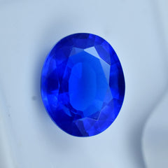 3.70 Ct Natural BLUE Sapphire  Most Demandable Oval Cut CERTIFIED Loose Gemstone