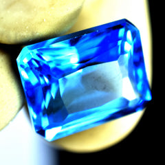 10.30 Ct Natural Ceylon Sapphire CERTIFIED Loose Gemstone Perfect Blue Emerald.