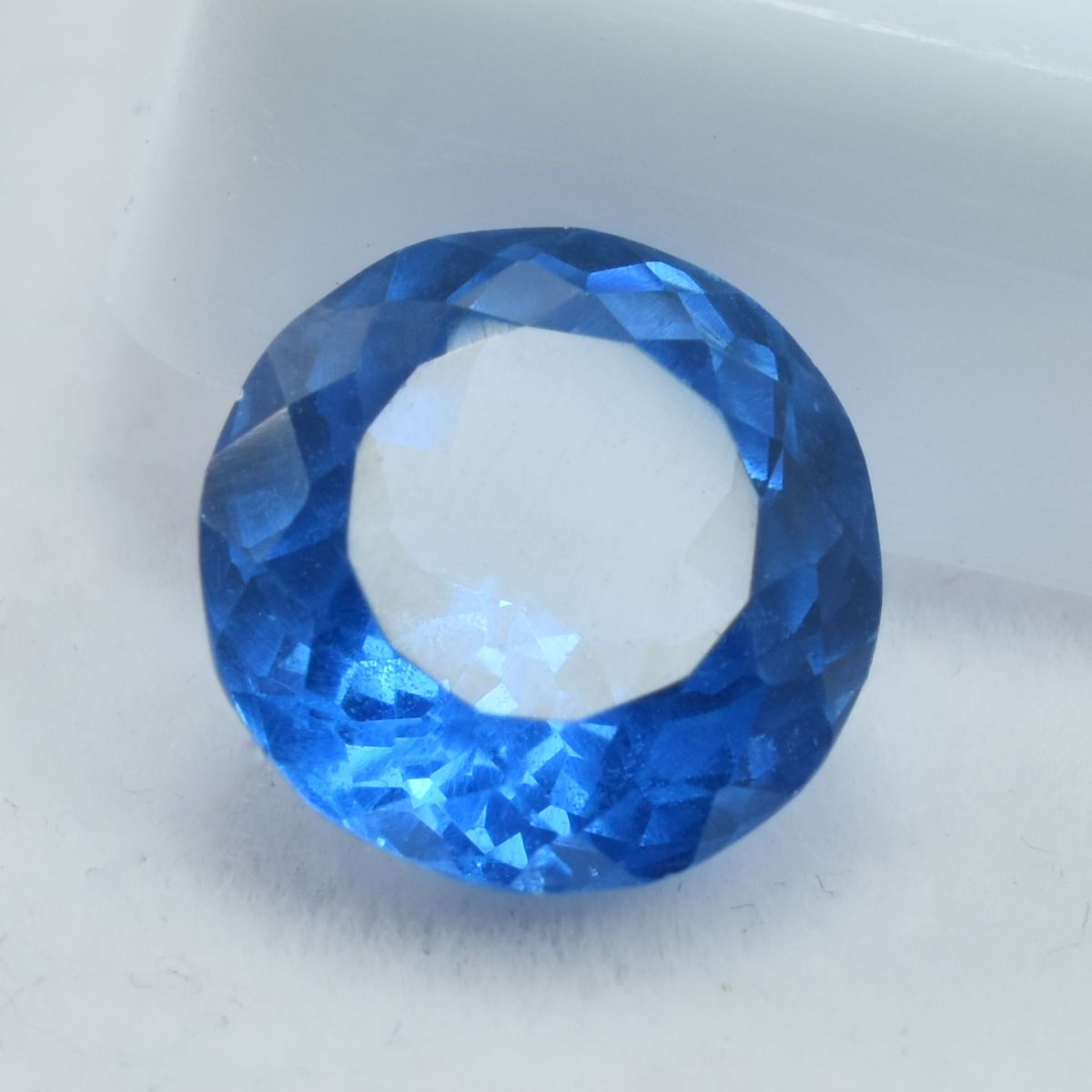 Natural Round Ring Size Sapphire 5.15 Ct Blue Sapphire CERTIFIED Loose Gemstone