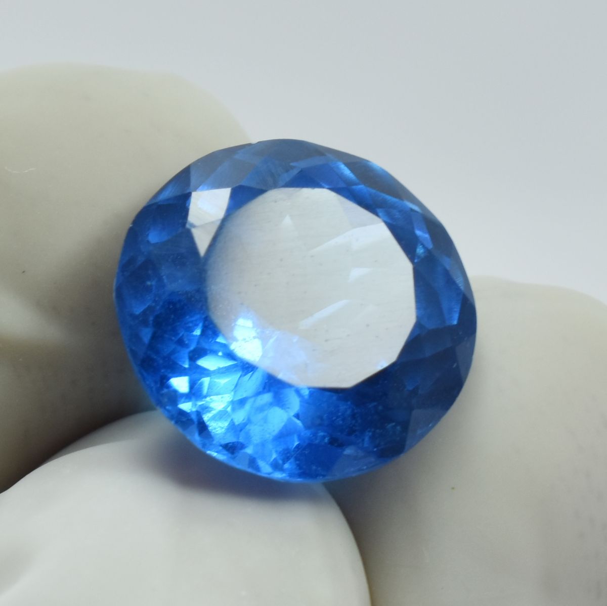 Natural Round Ring Size Sapphire 5.15 Ct Blue Sapphire CERTIFIED Loose Gemstone