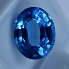 Top Quality AAA++Blue Sapphire NATURAL 11.3 Ct Oval Cut Loose CERTIFIED Gemstone