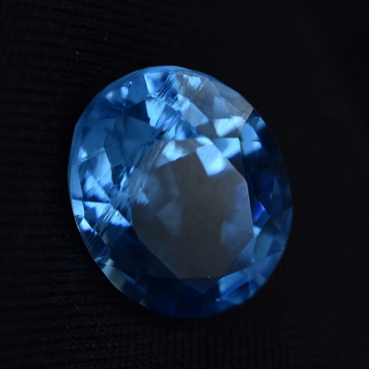 Top Quality AAA++Blue Sapphire NATURAL 11.3 Ct Oval Cut Loose CERTIFIED Gemstone