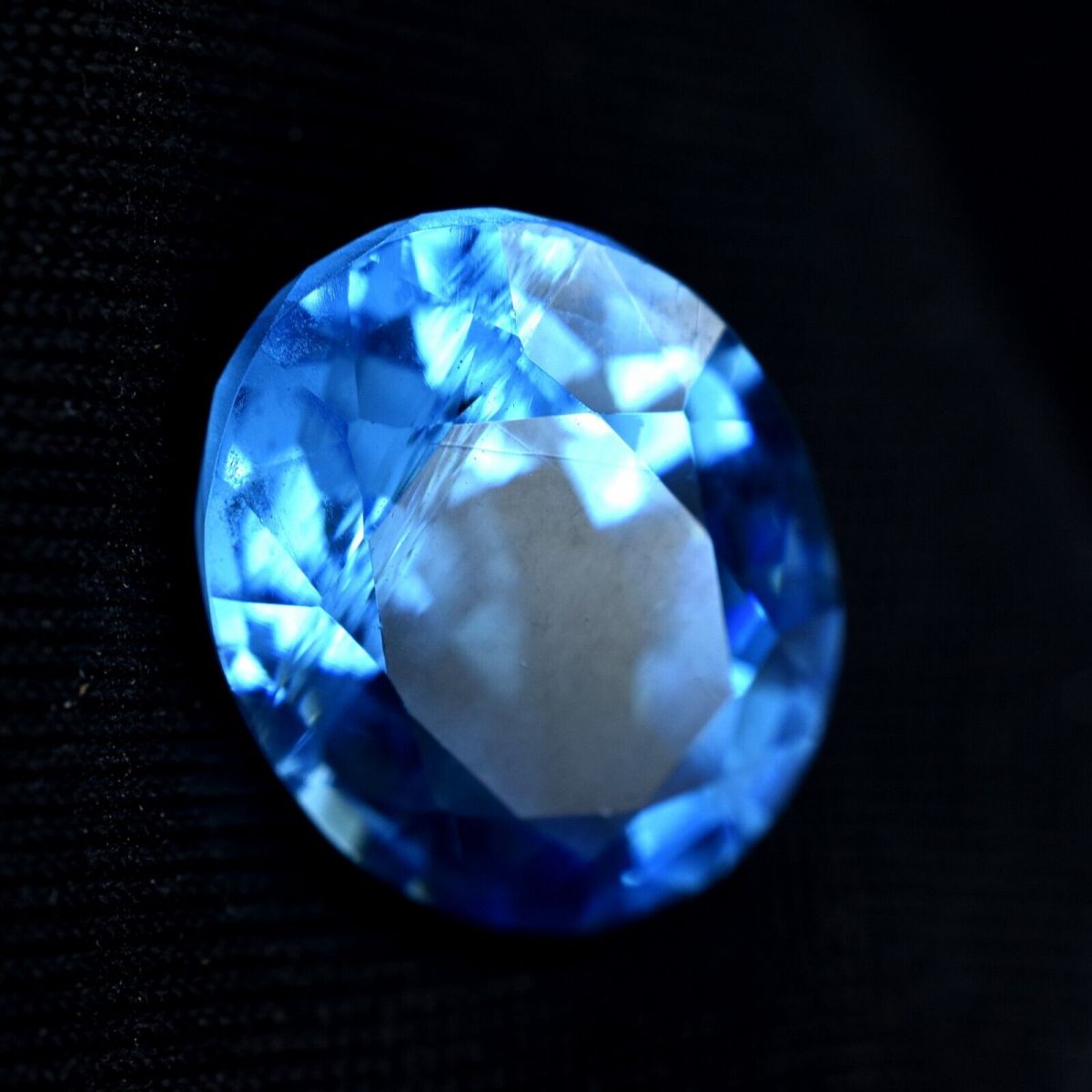 Top Quality AAA++Blue Sapphire NATURAL 11.3 Ct Oval Cut Loose CERTIFIED Gemstone