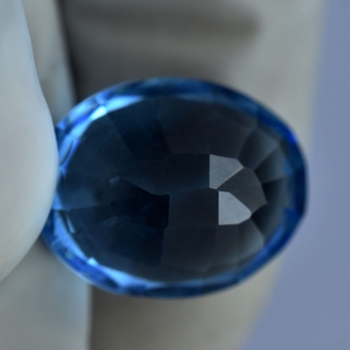 Top Quality AAA++Blue Sapphire NATURAL 11.3 Ct Oval Cut Loose CERTIFIED Gemstone