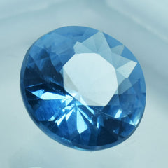 5.00 Ct Natural Round Cut Blue Unheated Sapphire CERTIFIED Rare Loose Gemstone