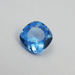 Sapphire Blue 6.70 Carat Square Cushion Shape Natural CERTIFIED Loose Gemstone