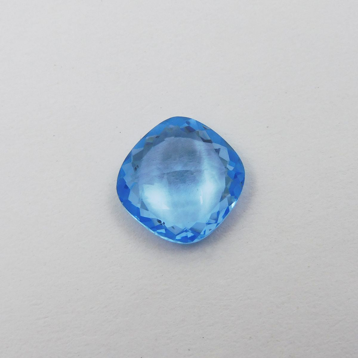 Sapphire Blue 6.70 Carat Square Cushion Shape Natural CERTIFIED Loose Gemstone