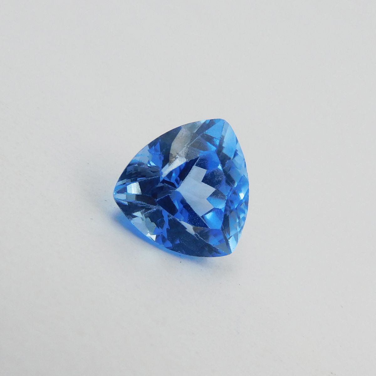 CERTIFIED Trillion Cut Loose Gemstone Blue Earring Size 4.45 Ct Natural Sapphire