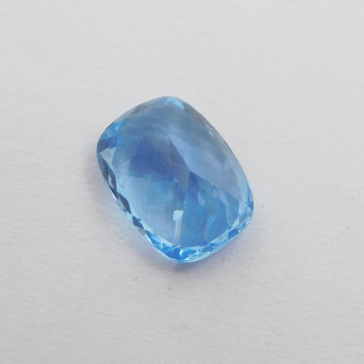 4.05 Ct CERTIFIED Cushion Shape Blue Color NATURAL Sapphire Loose Gemstone