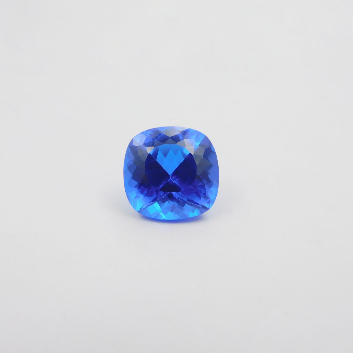 10.65 Ct Natural Blue Tanzanite Square Cushion Cut CERTIFIED Loose Gemstone