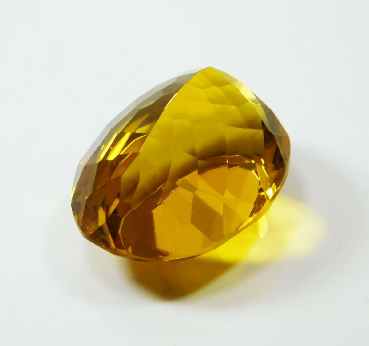 Oval Cut Yellow Genuine Topaz CERTIFIED 47.65 Ct Natural Brazil Loose Gemstone