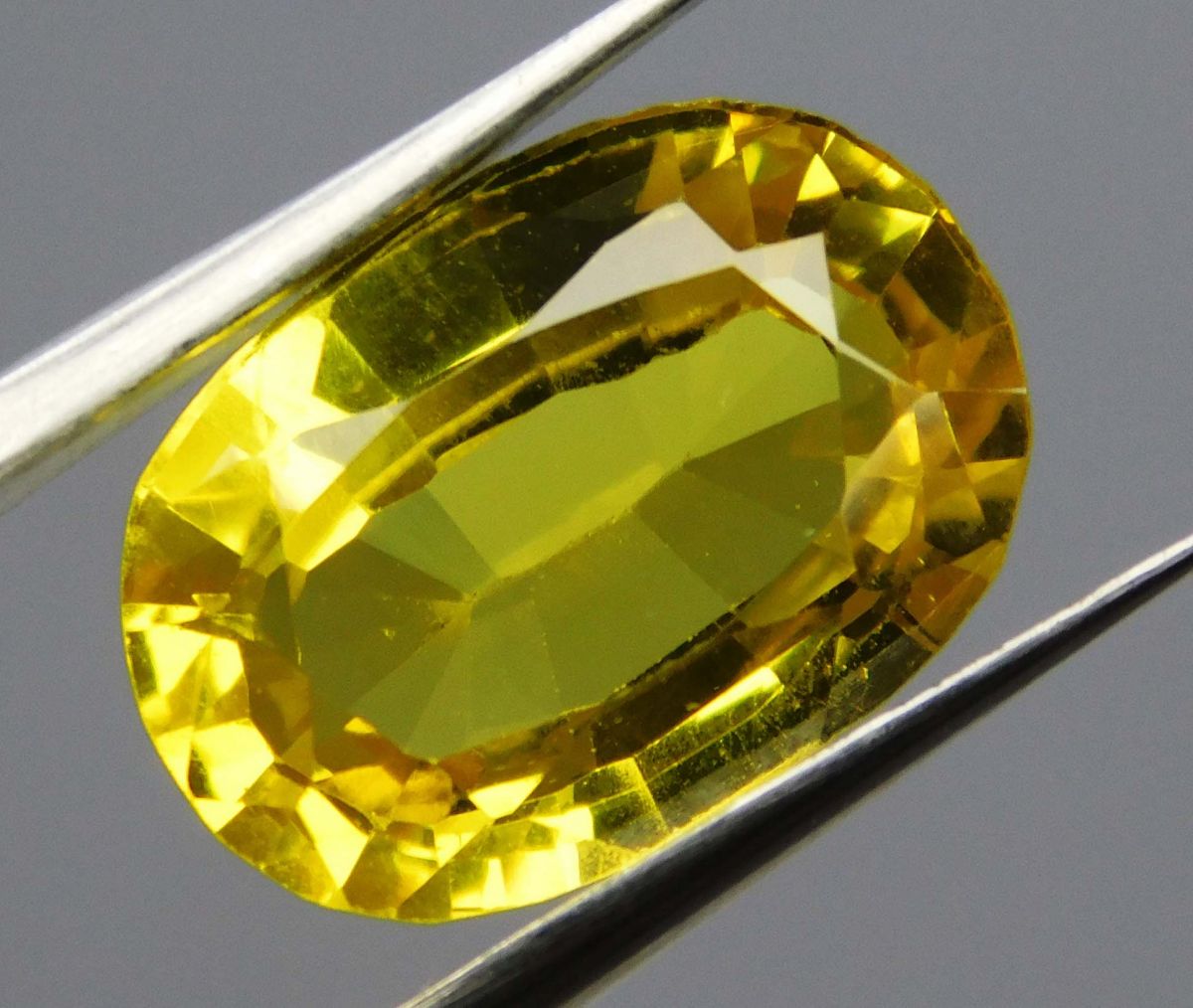 Ceylon Sri Lanka Yellow Sapphire Oval Cut 8.15 Ct Natural Loose Gemstone