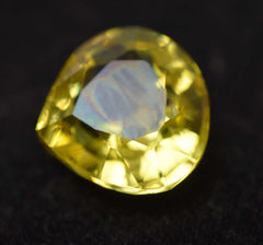 9.56 Ct Natural Yellow SAPPHIRE Pear Cut CERTIFIED Earring Size Loose Gemstone