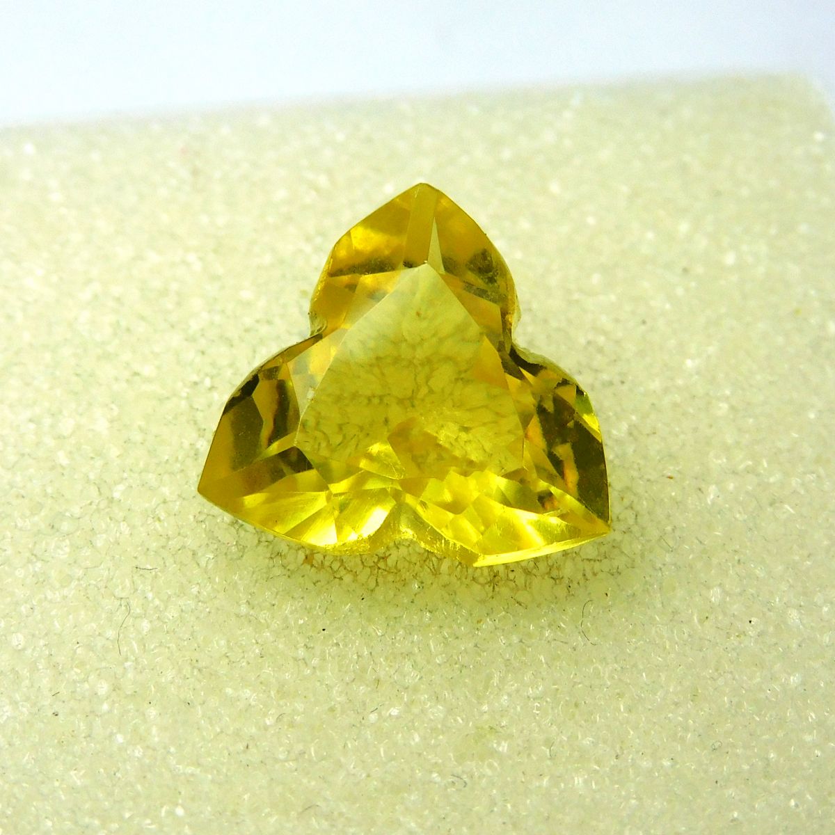 CERTIFIED Ceylon Yellow Sapphire 9.60 Ct Natural Loose Gemstone Fancy Cut