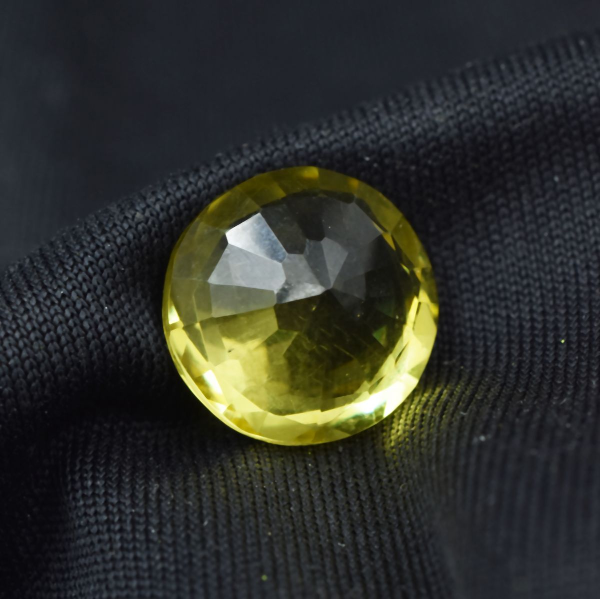 11.10 Carat Round Shape Ceylon Yellow Sapphire CERTIFIED Natural Loose Gemstone