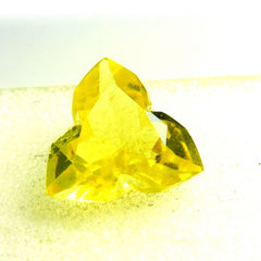 CERTIFIED 8.8 Ct Natural Ceylon Yellow Sapphire Fancy Cut Perfect Loose Gemstone