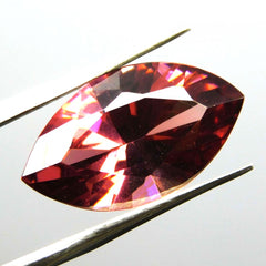 Padparadscha Sapphire Natural CERTIFIED 9.70 Ct MARQUISE Shape Loose Gemstone