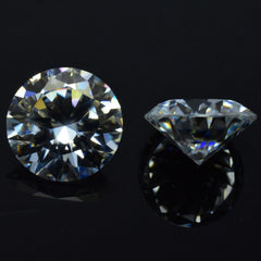 4 Pcs Moissanite VVSI D Color CERTIFIED 4 mm Lot Round Cut Gemstone Pair