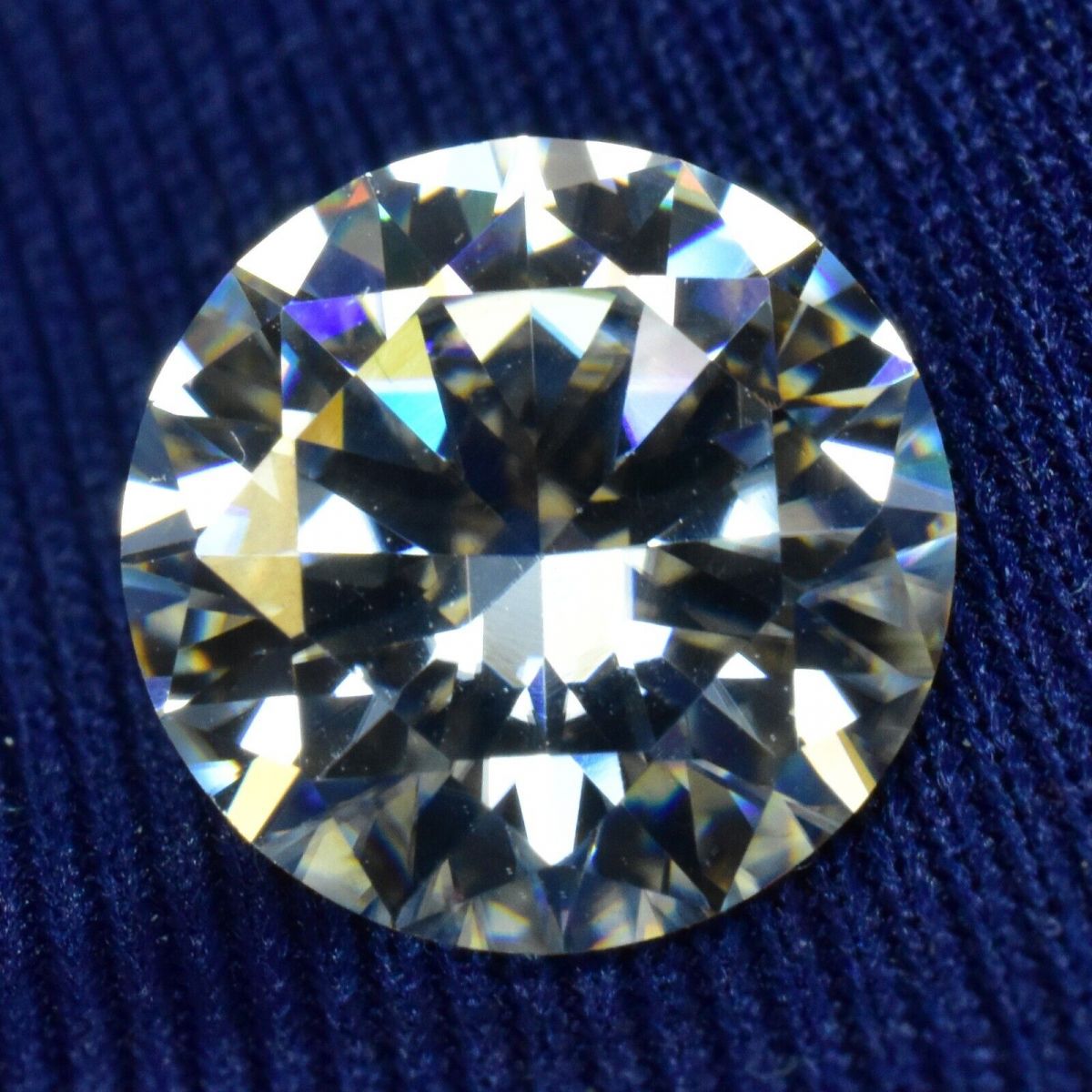 30 Pcs Round Cut Synthetic Moissanite VVSI D Color CERTIFIED Gemstone 2 mm Lot