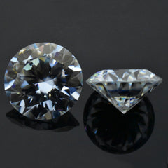 4 mm Synthetic Moissanite VVSI D Color Round Pair AA++ CERTIFIED Loose Gemstone