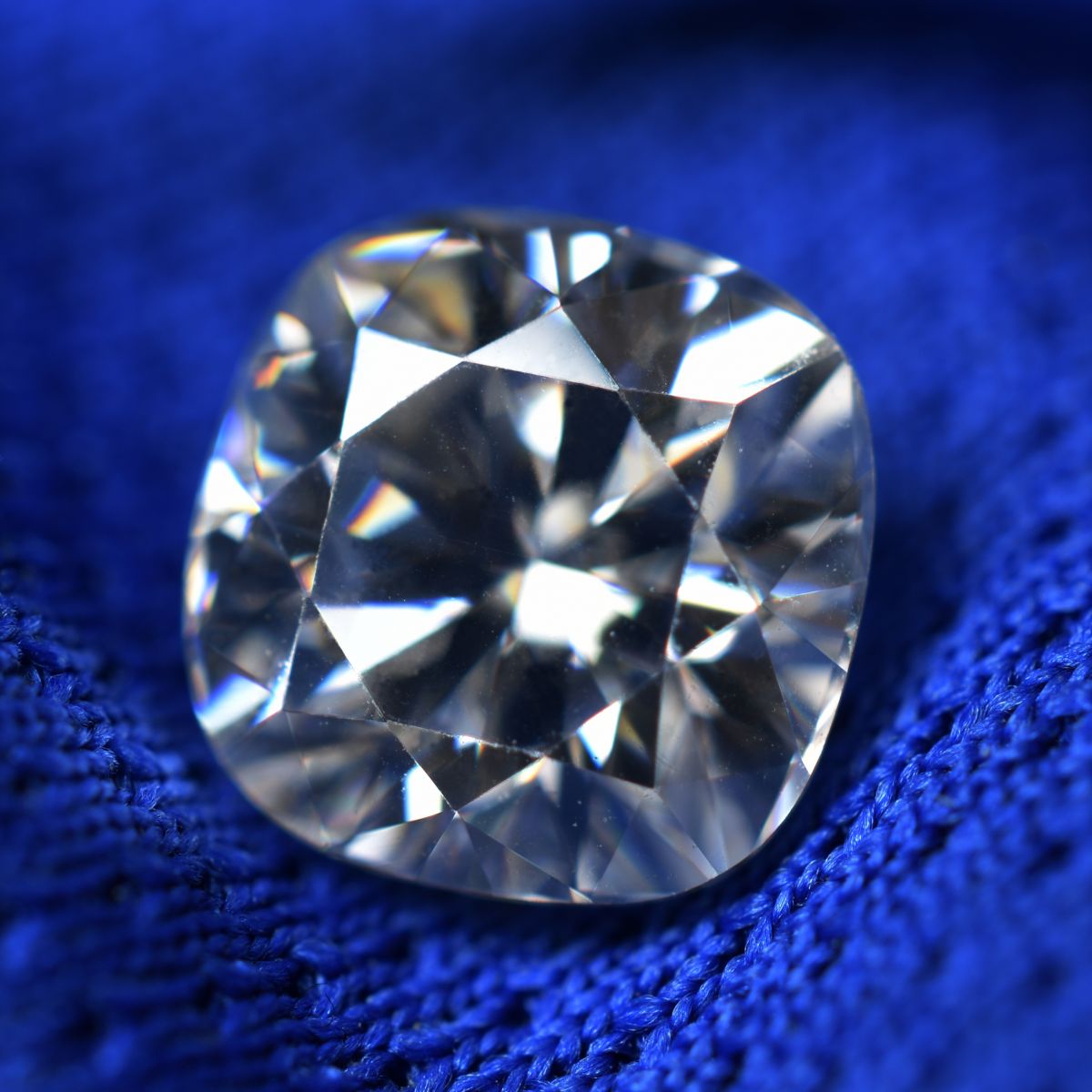 8.5 mm Square Cushion Cut 2 Pcs Moissanite CERTIFIED VVS1 D Color Pair Gemstone