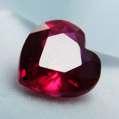 3.85 Ct Natural Red Ruby Brilliant Heart Shape CERTIFIED Loose Gemstone