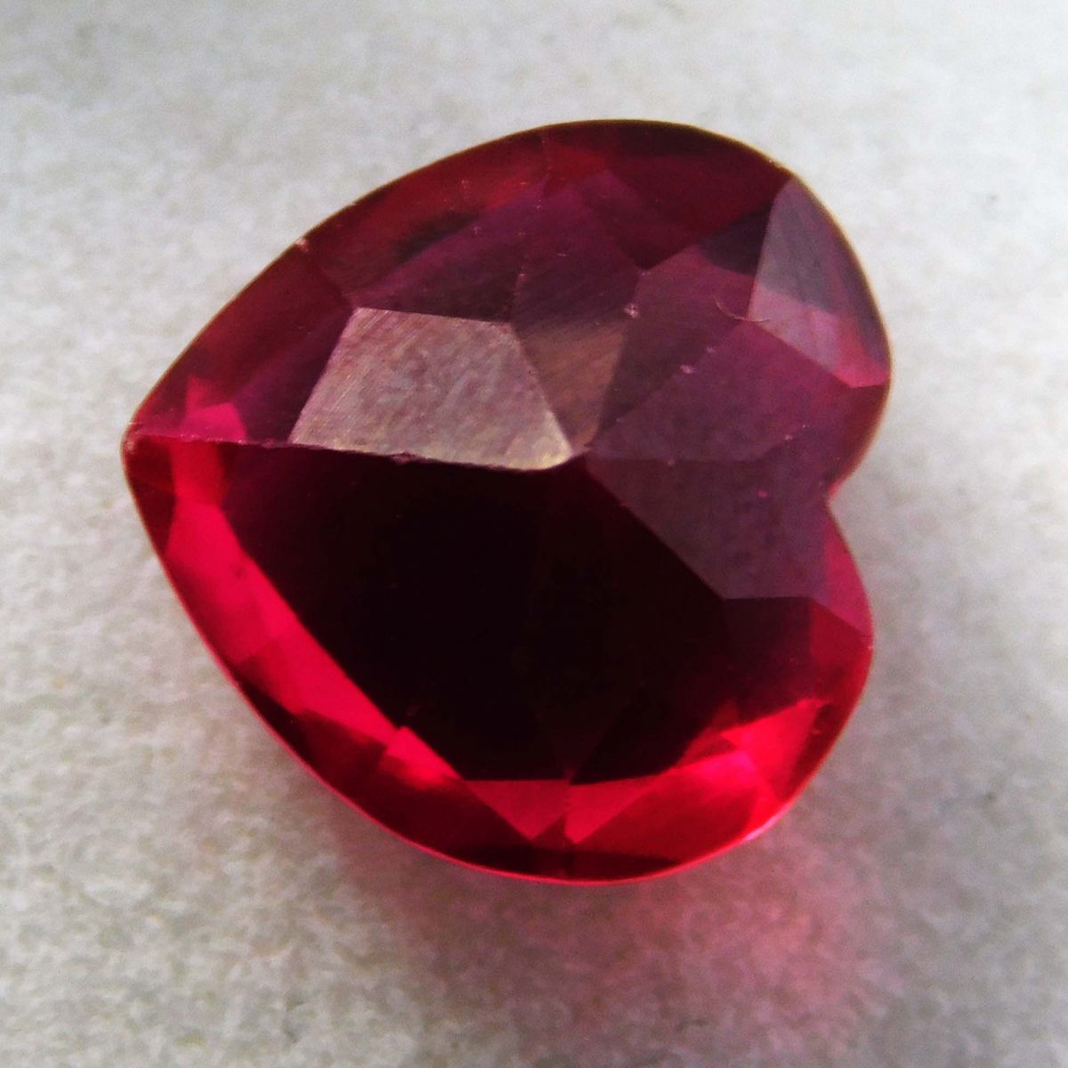 3.85 Ct Natural Red Ruby Brilliant Heart Shape CERTIFIED Loose Gemstone