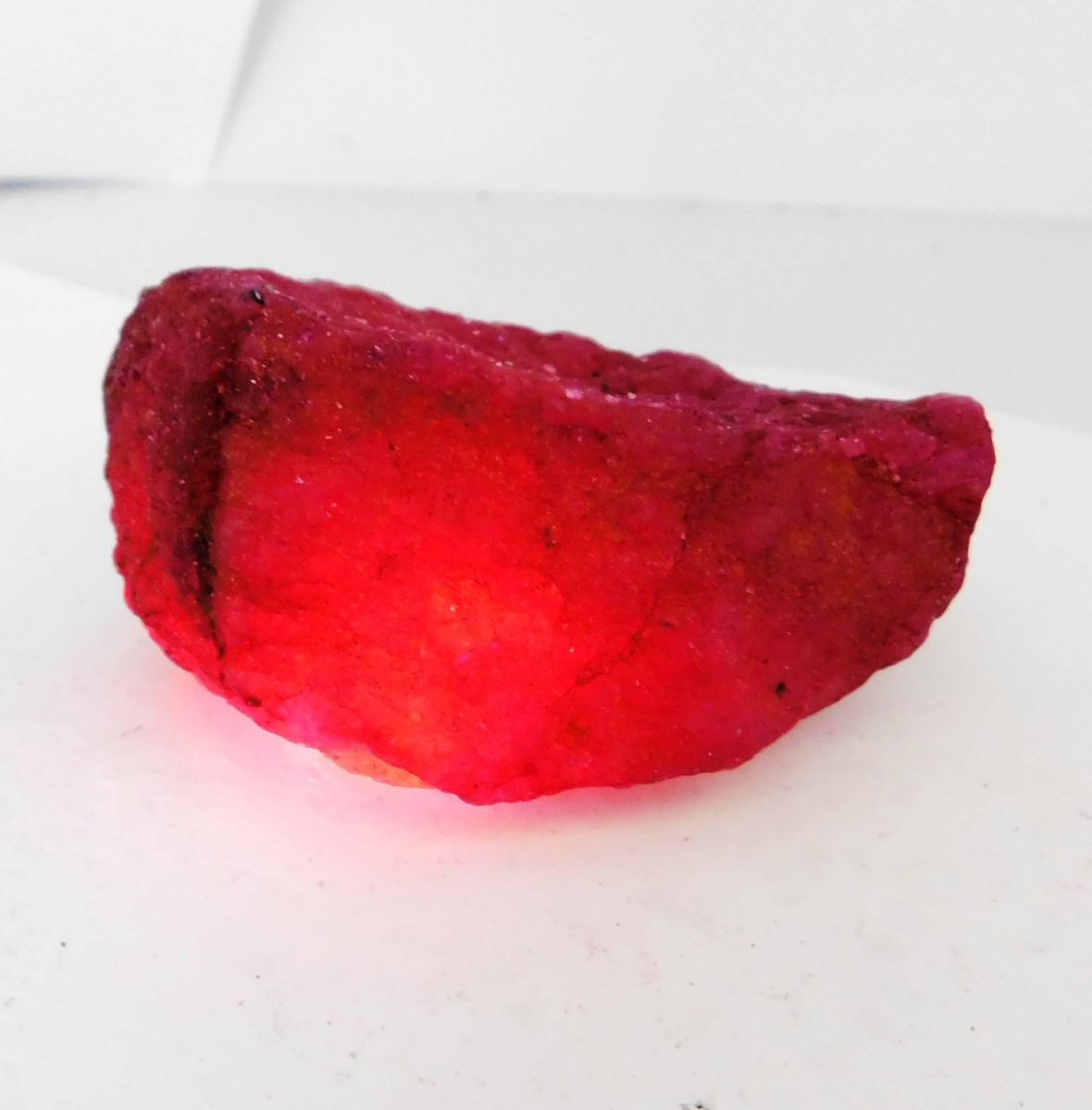 713 Ct Natural Red Ruby Huge Rough Earth Mined CERTIFIED Loose Gemstone