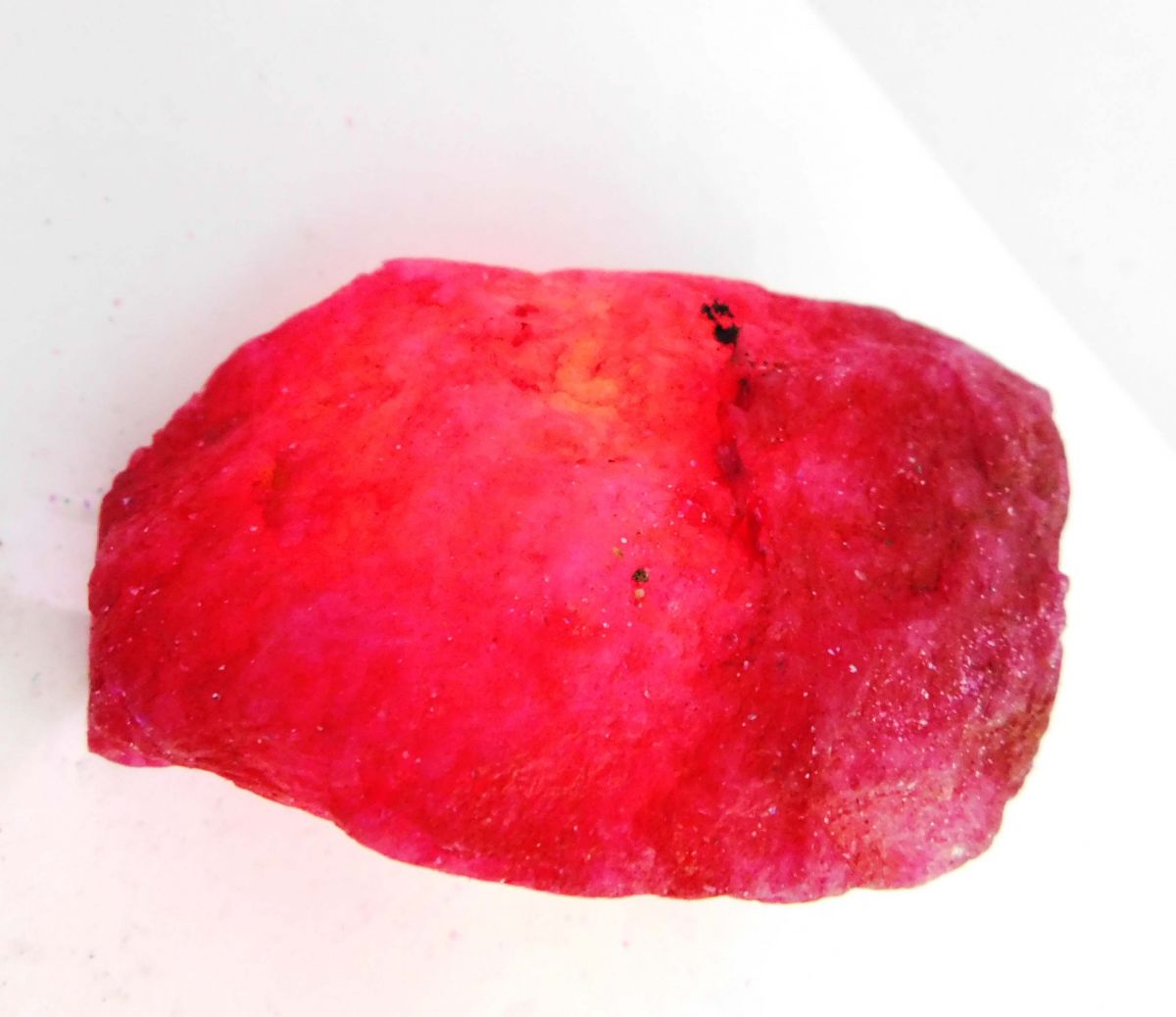 713 Ct Natural Red Ruby Huge Rough Earth Mined CERTIFIED Loose Gemstone