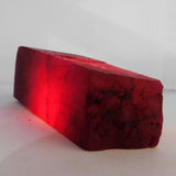 Earth Mined Natural Ruby Red 458 Ct Huge Rough CERTIFIED Loose Gemstone