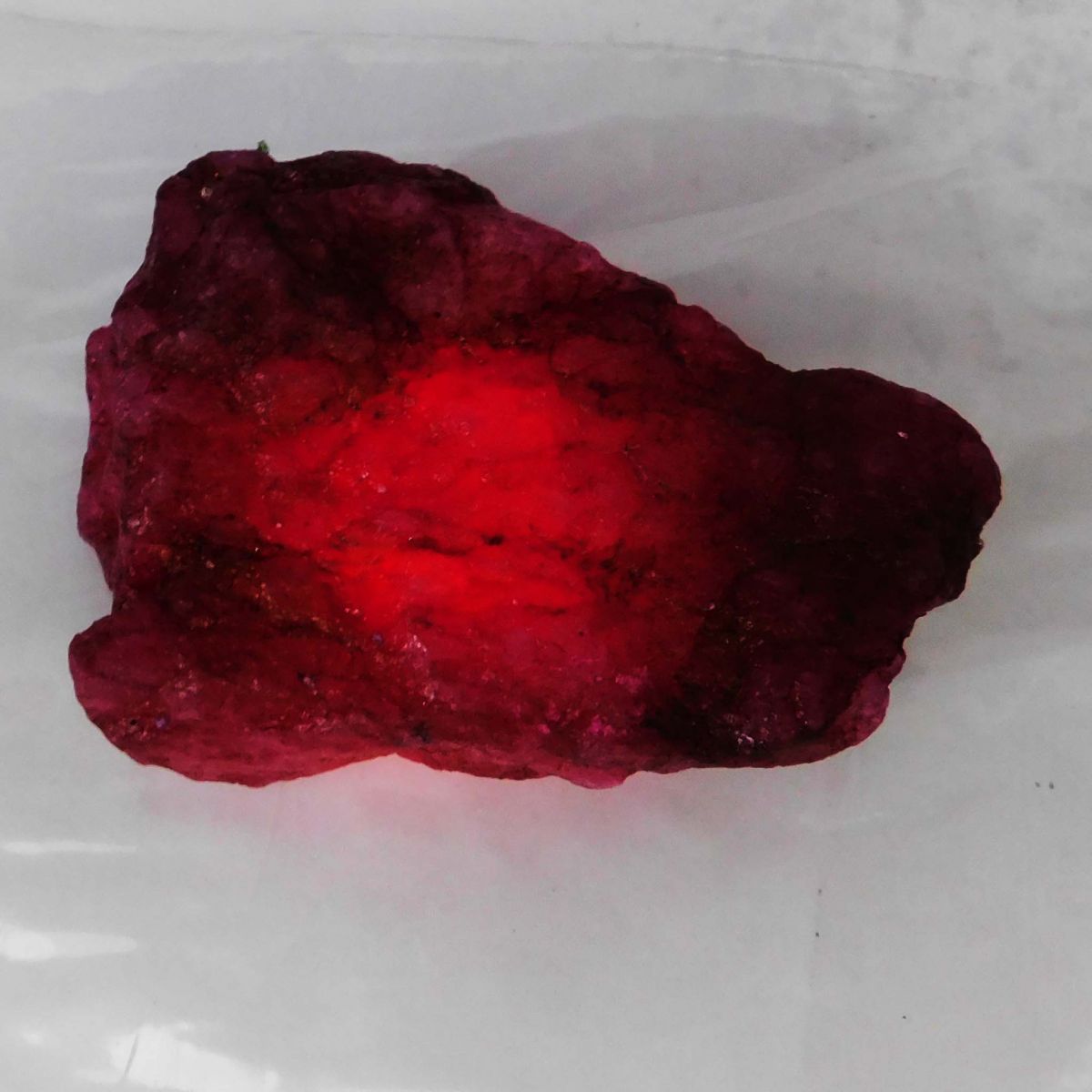 Red Ruby Huge Rough CERTIFIED 1085 Carat Natural Earth Mined Loose Gemstone