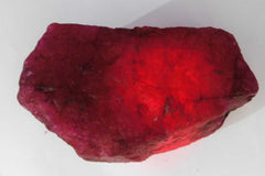 1560 Ct Natural Ruby Huge Rough Earth Mined CERTIFIED Red Loose Gemstone