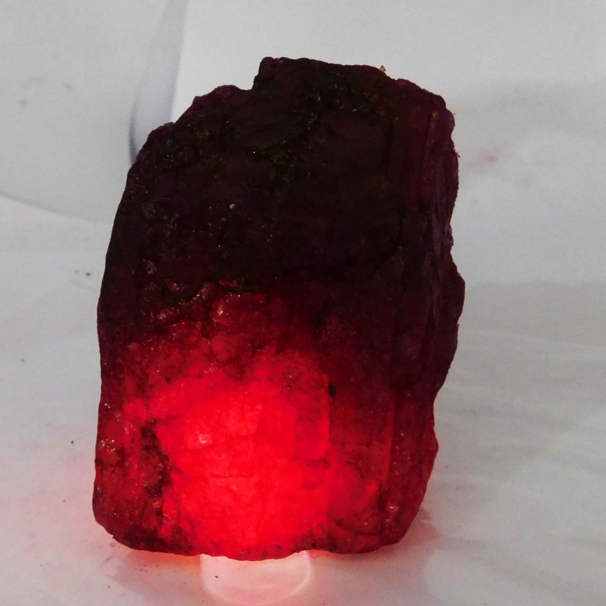 870 Ct Natural Red Ruby Huge Rough Earth Mined CERTIFIED Loose Gemstone