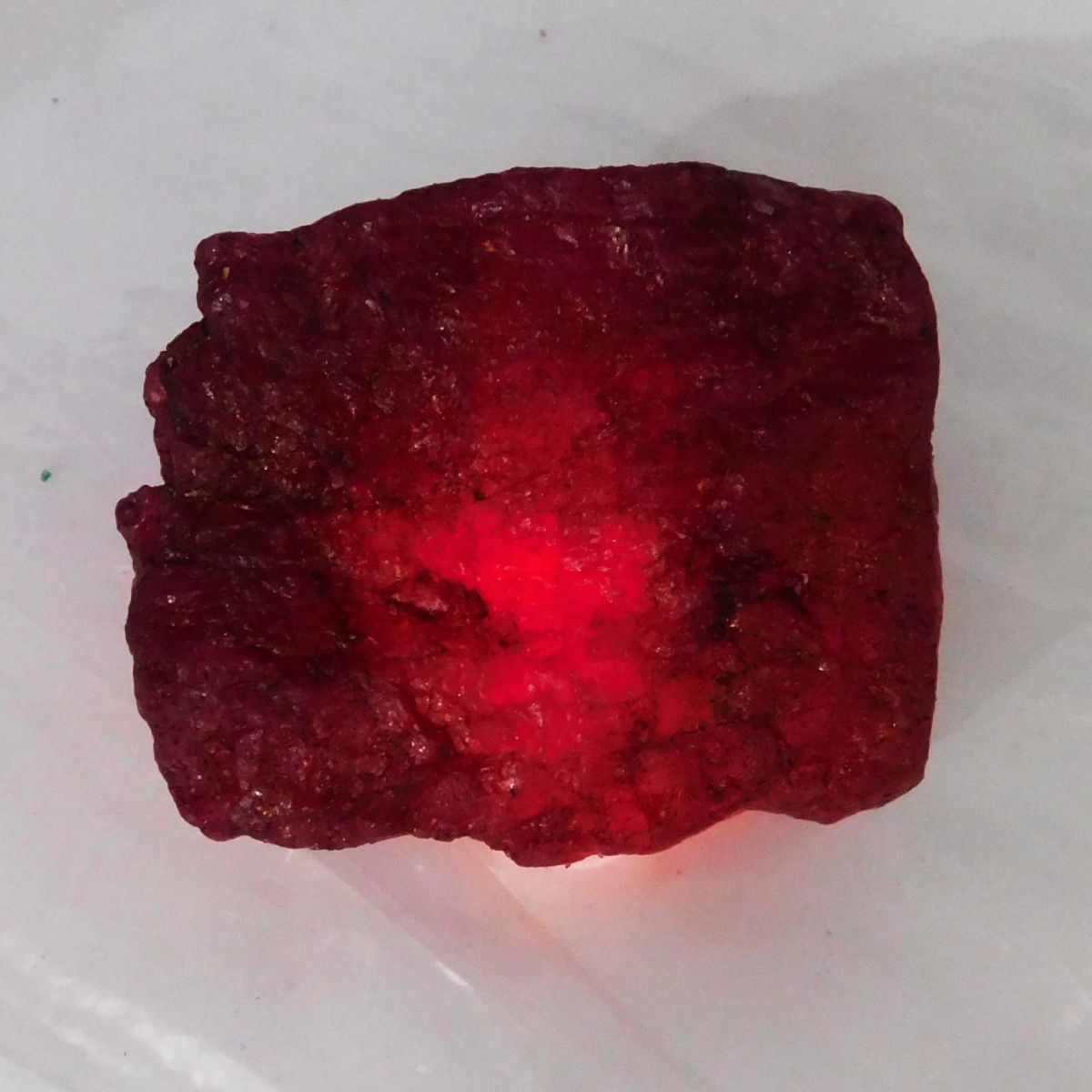 870 Ct Natural Red Ruby Huge Rough Earth Mined CERTIFIED Loose Gemstone