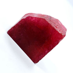 238.40 Ct Huge Size Uncut Dyed Rough Natural Ruby Red CERTIFIED Loose Gemstone