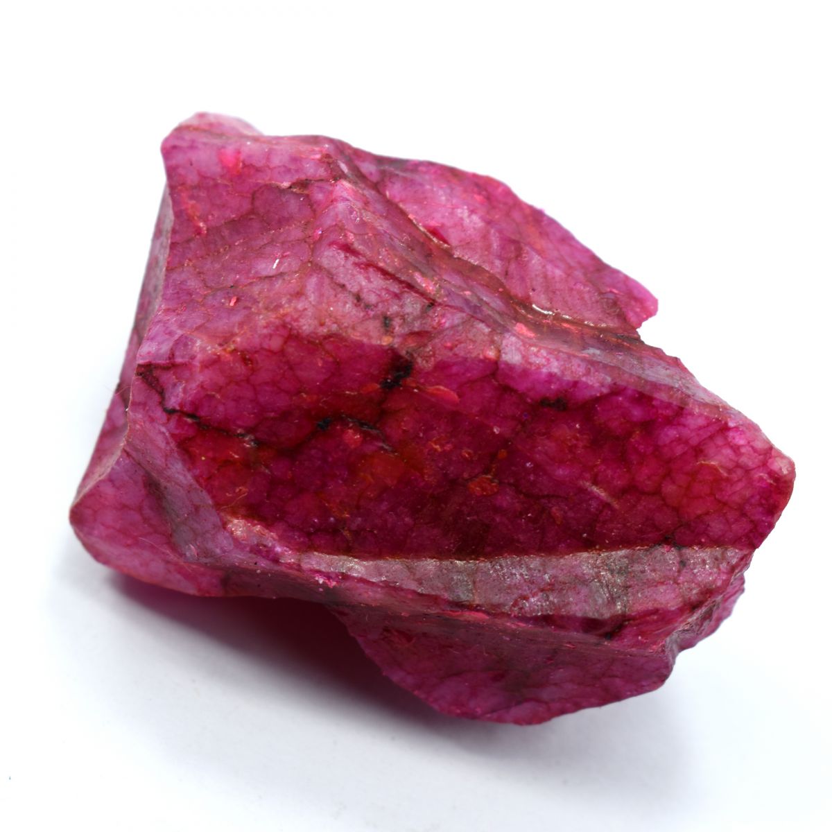 295.50 Ct Natural Red Dyed Ruby CERTIFIED Loose Gemstone Uncut Rough Huge Size