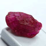 CERTIFIED Rough Uncut 64.45 Carat Natural Red Ruby Loose Gemstone Huge Size