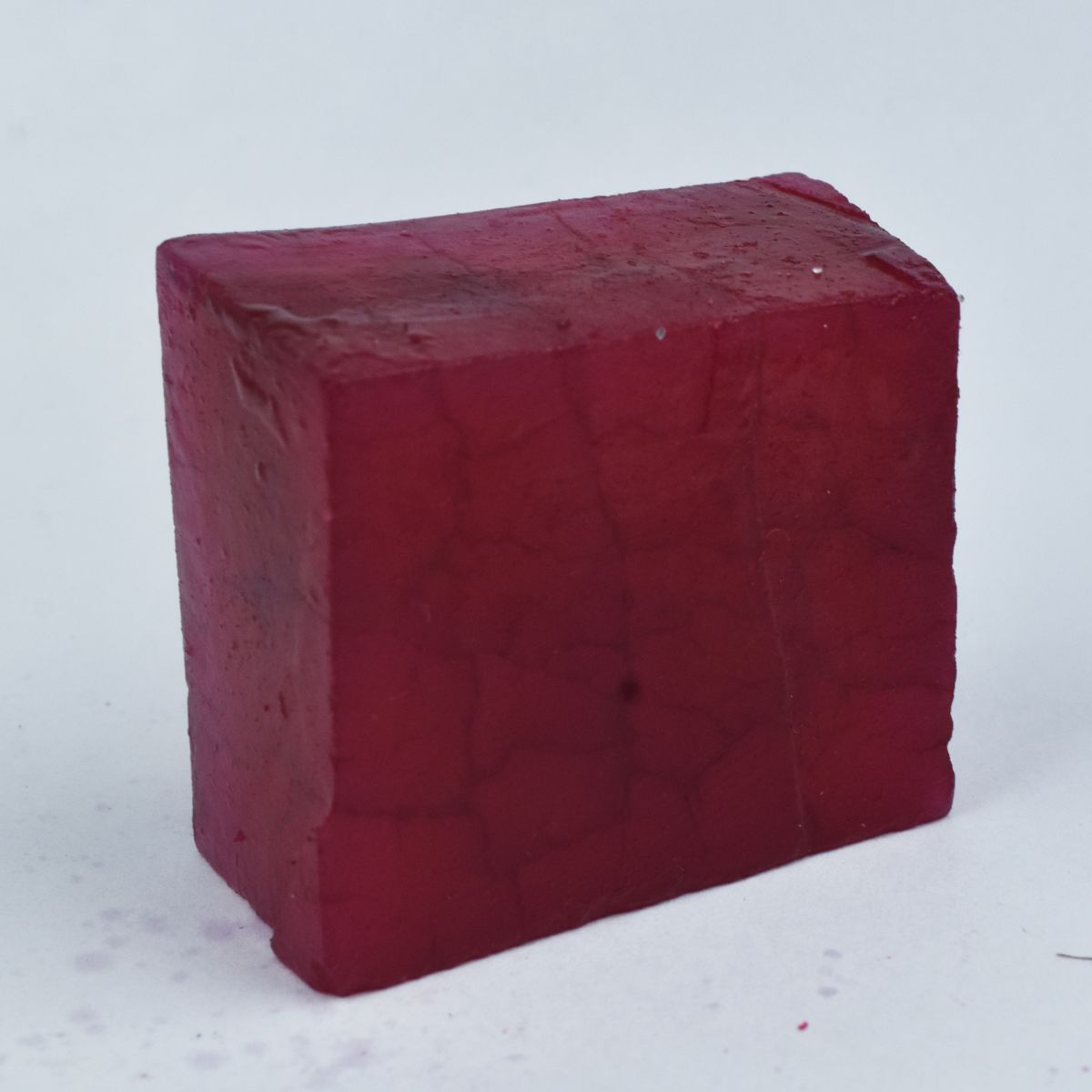 499.85 Ct Natural Red Ruby Raw Rough CERTIFIED Loose Gemstone