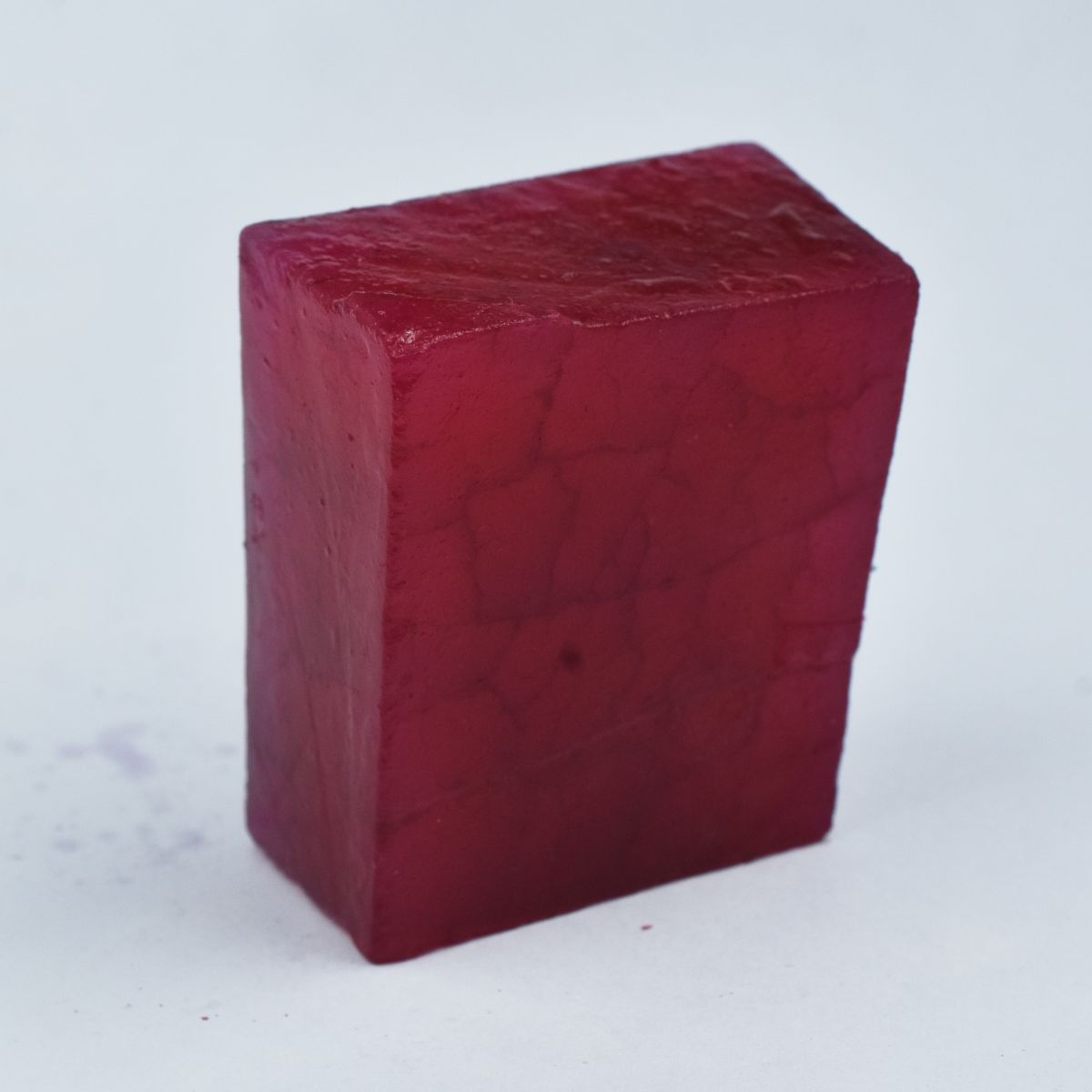 444 Ct Natural Red Ruby Uncut Raw Rough CERTIFIED Loose Gemstone