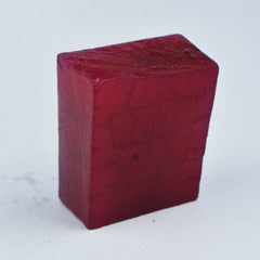 499.85 Ct Natural Red Ruby Raw Rough CERTIFIED Loose Gemstone