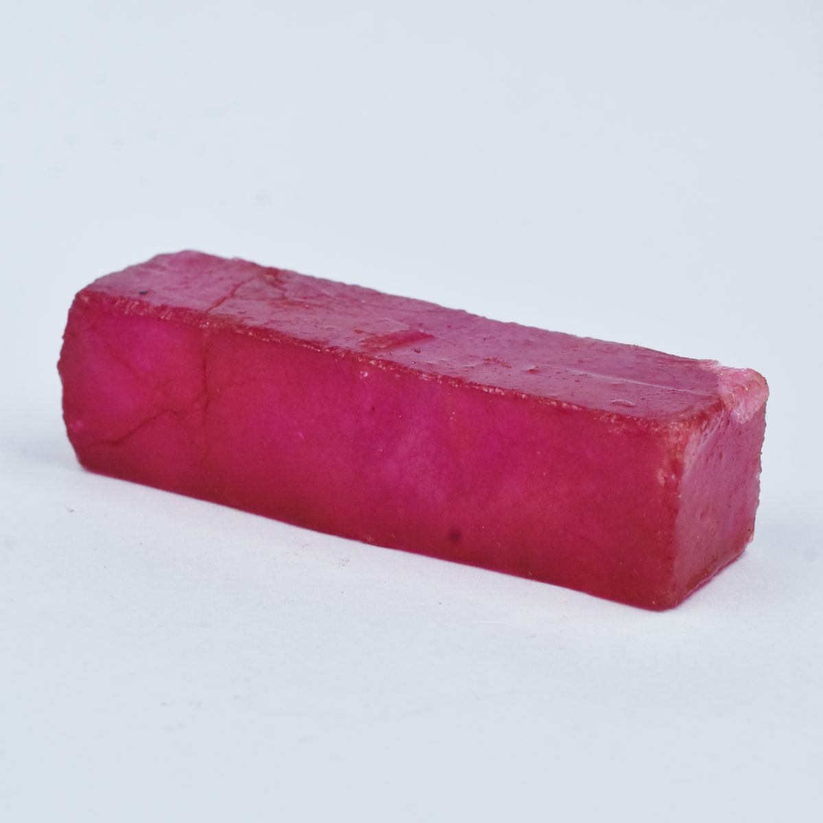 Earth Mined CERTIFIED Red Rough 260.80 Carat Uncut Loose Gemstone Ruby Natural