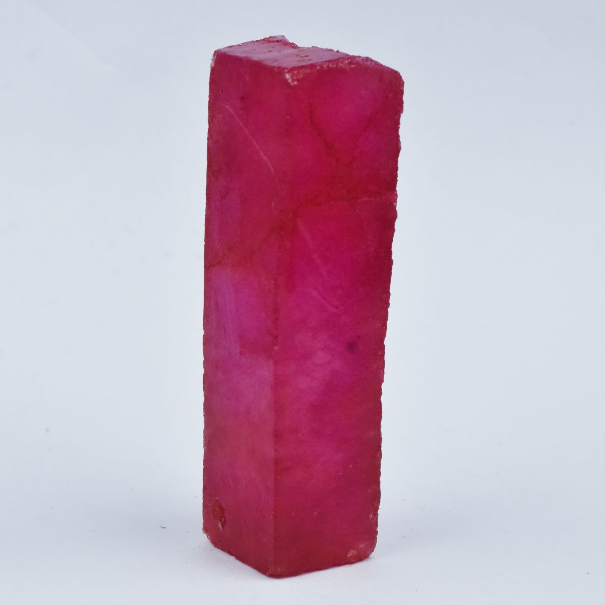Earth Mined CERTIFIED Red Rough 260.80 Carat Uncut Loose Gemstone Ruby Natural