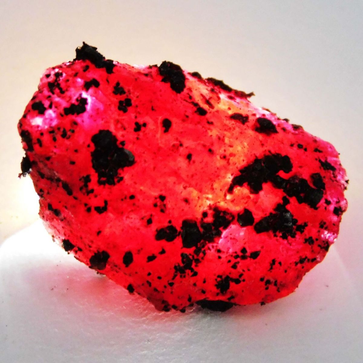 33 Ct NATURAL Red Ruby Huge Size UNCUT ROUGH Earth Mined CERTIFIED Gemstone