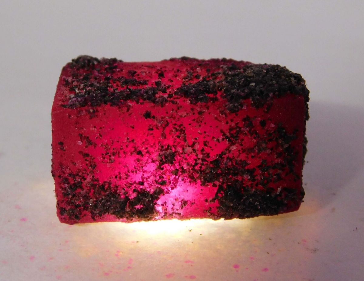 Uncut Raw ROUGH Ruby 166 Carat Natural Red Loose Gemstone CERTIFIED