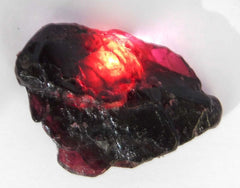 66 Carat Natural RED Ruby HUGE UNCUT ROUGH Earth Mined CERTIFIED Loose Gemstone