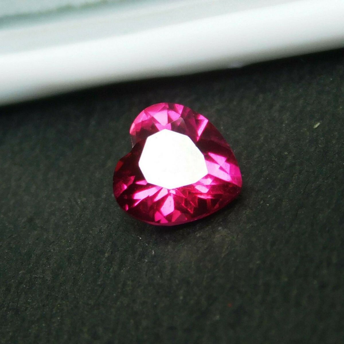 1 Ct Natural Red Ruby CERTIFIED Loose Gemstone Heart Cut 6x6 mm