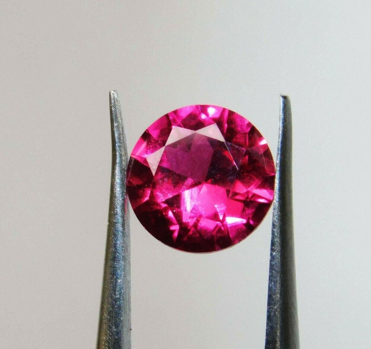 1 Pcs 6x6 mm NATURAL Genuine Ruby Red CERTIFIED Round Diamond Cut Loose Gemstone